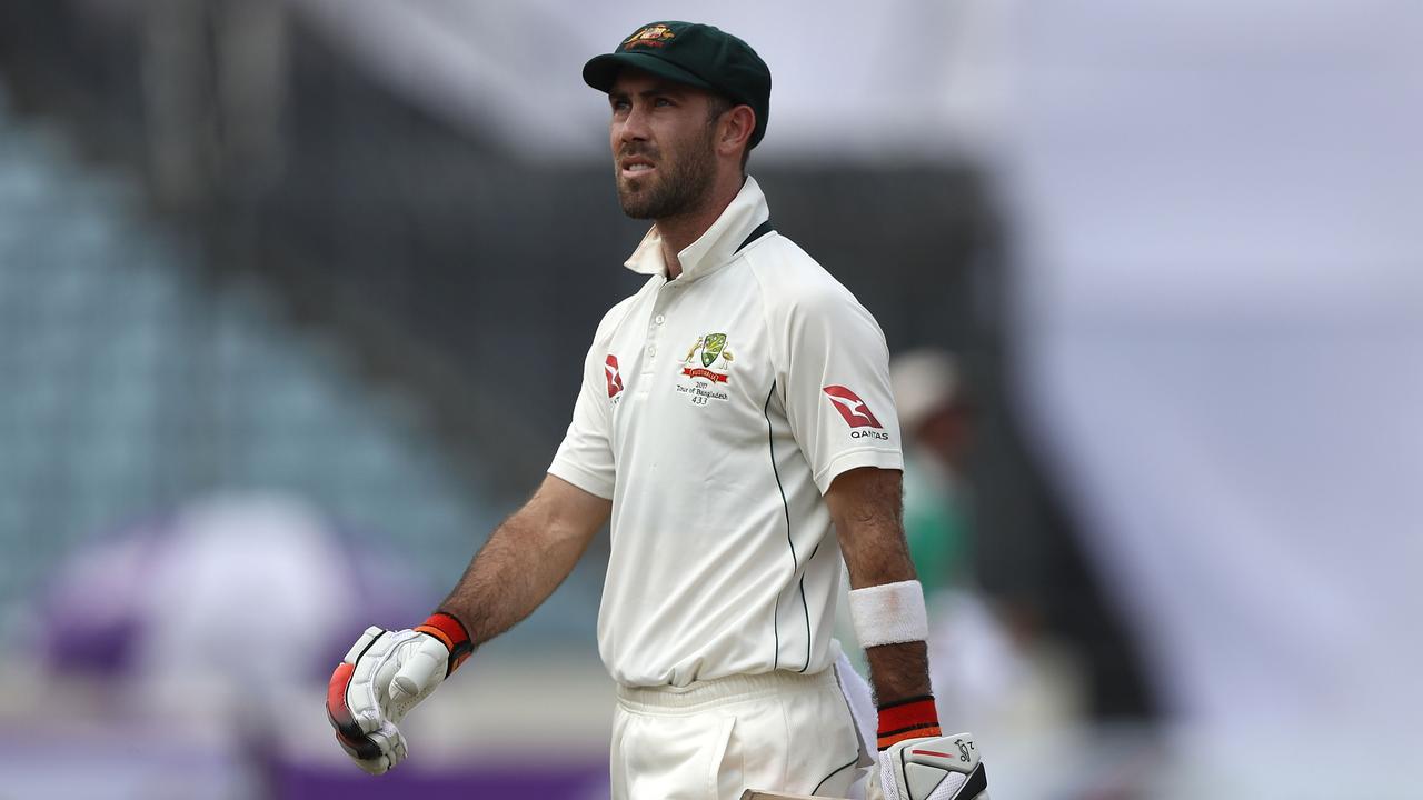 Glenn Maxwell says he will need a new baggy green. Photo: Getty Images