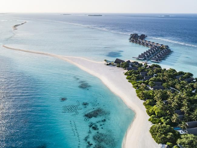 Four Seasons Resort Maldives at Landaa Giraavaru. overwater villas