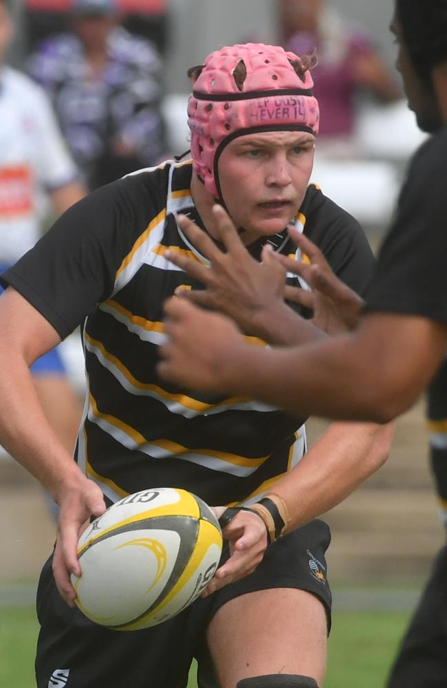 QLD Rugby Union State Championships (17-18 years boys) at the Townsville Sports Precinct. Saturday May 24. Wide Bay against Capricorn. Picture: Evan Morgan