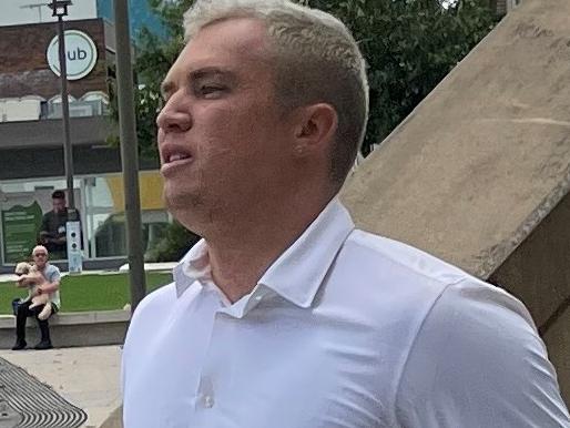 Orrey Robert Wilson outside Beenleigh Magistrates Court