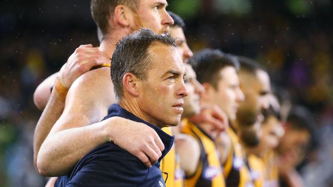 Former Hawthorn coach Alastair Clarkson was named in explosive allegations about Hawthorn’s treatment of Indigenous players. Picture: Michael Dodge/AFL Media/Getty Images