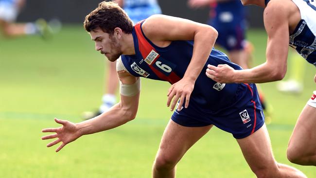 Harry Nolan in action for Coburg.