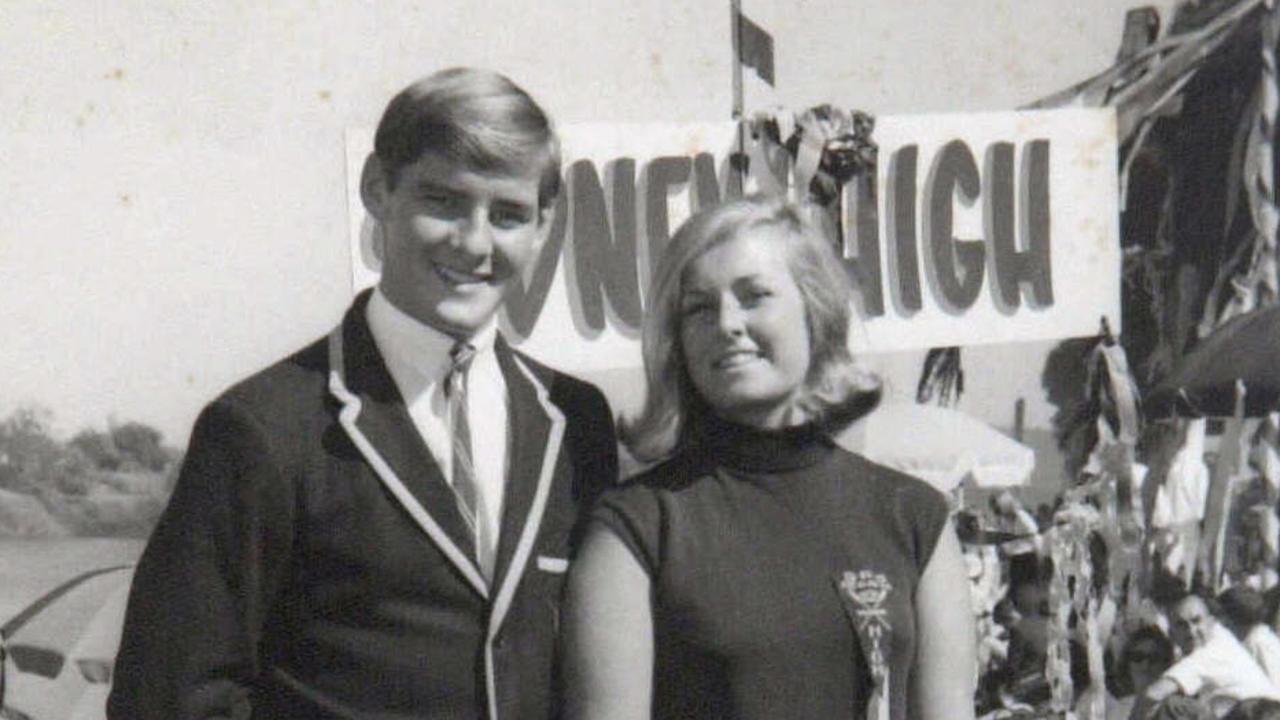 Chris Dawson and Lynette Simms met when they were teenagers. Picture: Supplied.