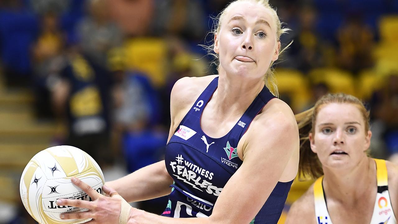 Jo Weston of the Vixens is among the five defenders named in the Diamonds squad. Picture: Getty Images