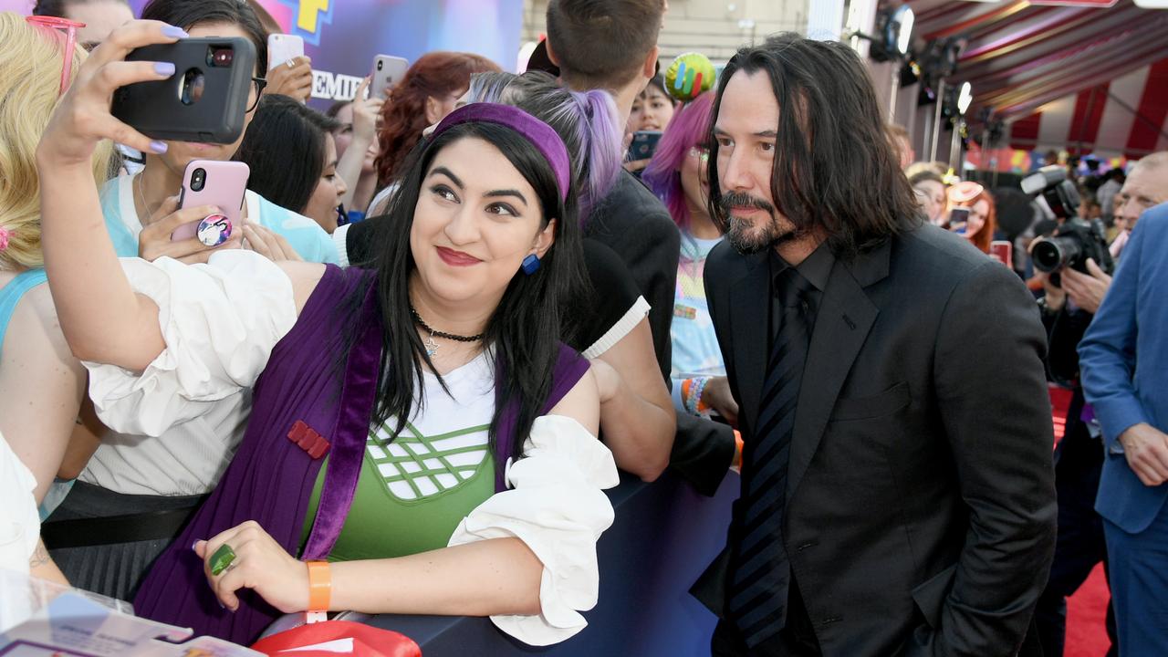 Keanu Reeves, ‘kind, attentive and respectful’. Picture: Kevin Winter/Getty Images