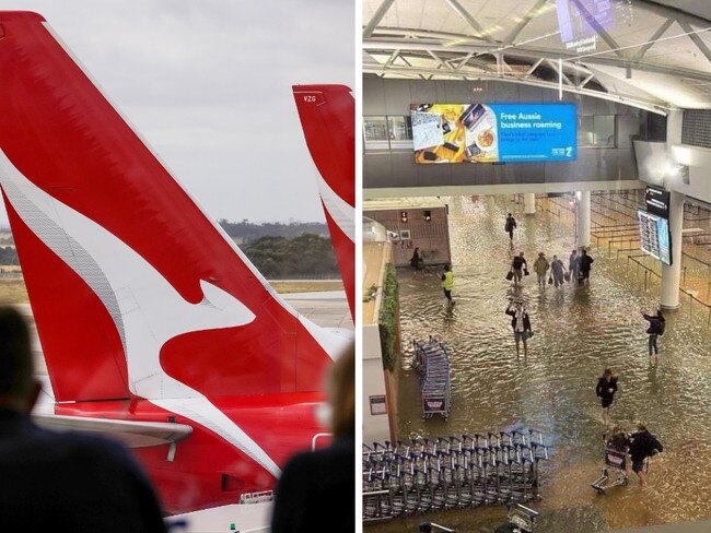 qantas passengers spend night on plane