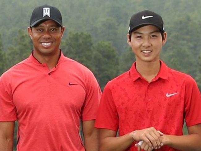 Young Aussie golfer Min Woo Lee's surprise Tiger Woods' masterclass | The  Courier Mail
