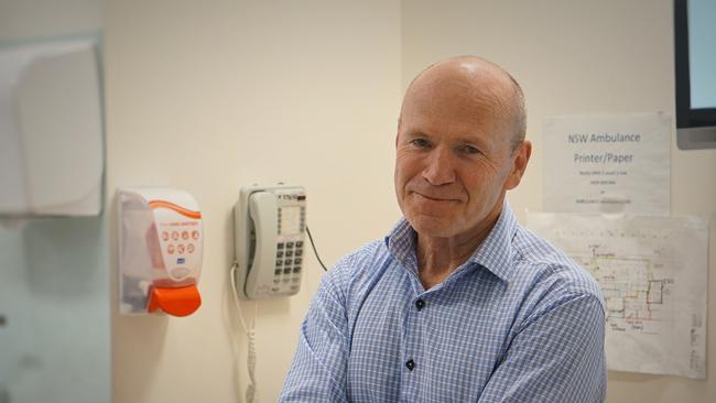 Paul Preisz, director of St Vincent’s Emergency Department. Picture: Mark Isaacs