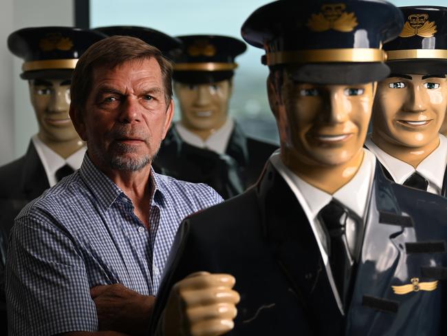 BRISBANE, AUSTRALIA - NewsWire Photos - JANUARY 20, 2021.Flight Centre managing director Graham Turner poses for photos at the company's headquarters in Brisbane.  Picture: NCA NewsWire / Dan Peled