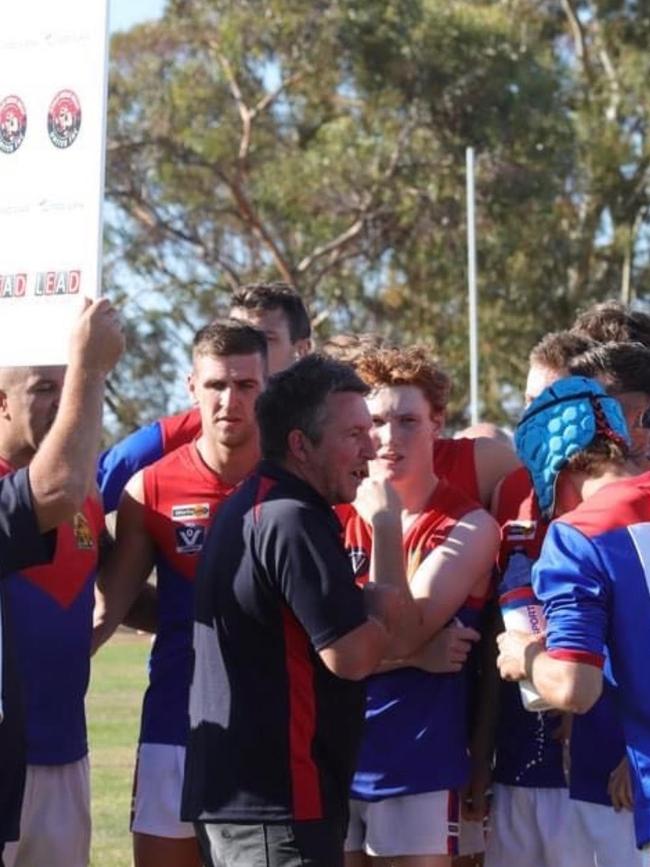 Nyah Nyah West United won the Central Murray league flag last year. Picture: Supplied