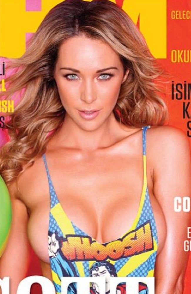 Emily Scott shortly before she was linked to Shane Warne