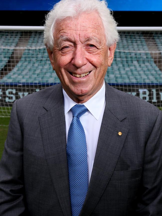 Westfield founder Frank Lowy was listed with $7.4 billion. Picture: Richard Dobson