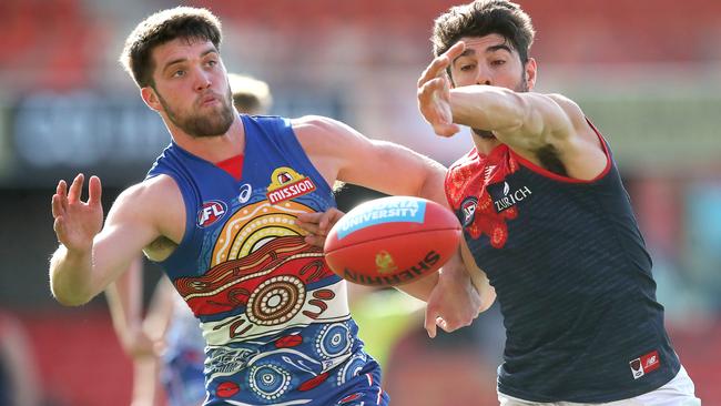 Bailey Williams has enjoyed a breakout season for the Western Bulldogs. (Photo by Jono Searle/AFL Photos/via Getty Images)