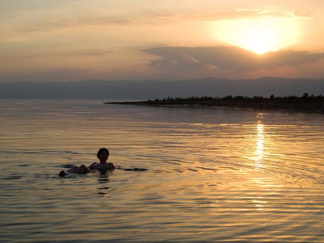 The Dead Sea is disappearing at a rate of one metre every year. Picture: iStock