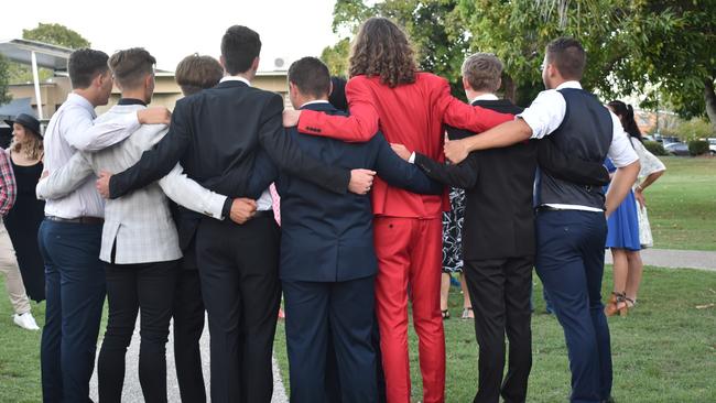 More than 100 students attended the Sarina State High School formal at the MECC, Mackay, on Thursday November 19. Picture: Zizi Averill