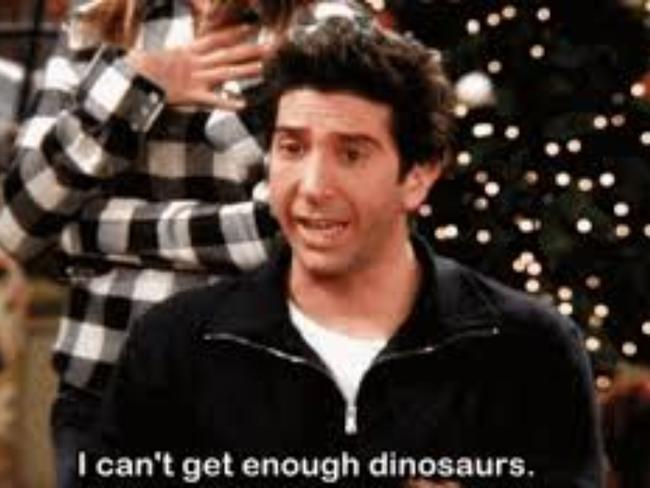 The discovery would make Ross Geller lose his palaeontologist mind, Picture: YouTube