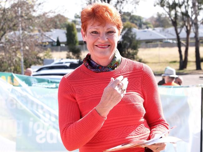 One Nation firebrand Pauline Hanson is in their sights.