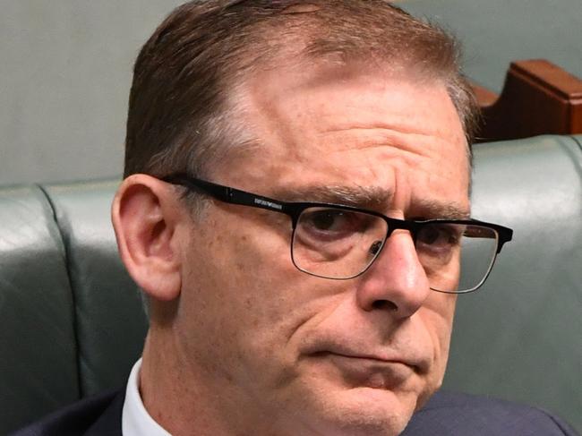 Deputy Chair of Parliamentary Joint Committee on Intelligence and Security Anthony Byrne during a motion to establish a parliamentary inquiry into Crown Casino in the House of Representatives at Parliament House in Canberra, Tuesday, July 30, 2019. (AAP Image/Mick Tsikas) NO ARCHIVING