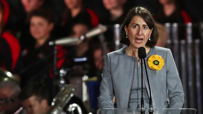 Gladys Berejiklian believes the balance is ‘about right’ with Sydney’s lockout laws. Picture: AAP