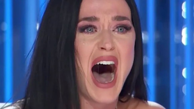 Katy Perry on American Idol.