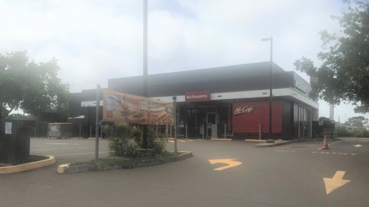 Bargara's McDonald's restaurant is closed.