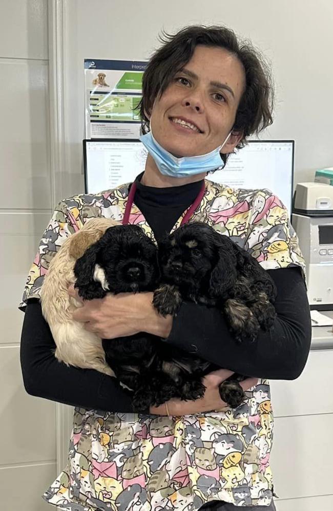 Candice Loft from Nissen Street Vet Surgery. Photo: Facebook
