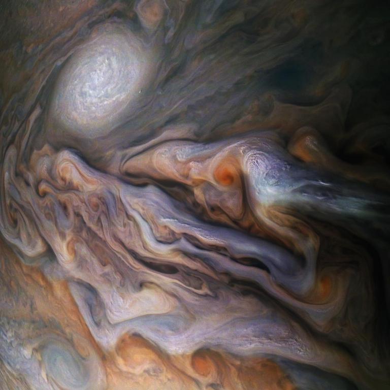 Jupiter’s Stunning Storm Captured In Infra-red | KidsNews