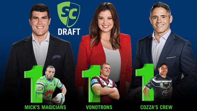 Fox League 2019 Supercoach NRL Draft.