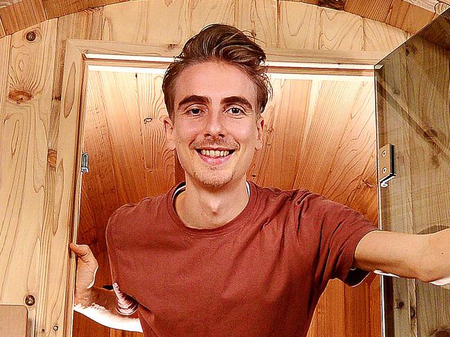 Health Sauna specialist Alex Tyson, owner of iHealth Saunas has been offering try before you buy deals during the Covid crisis.Picture : Nicki Connolly