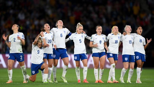 England were lucky to reach the quarter-finals - and will need to be better. Picture: AFP