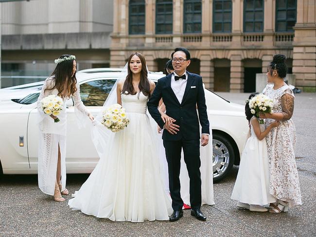 Natasha Lau and Andreas Wong’s extravagant wedding cost more than $150,000.