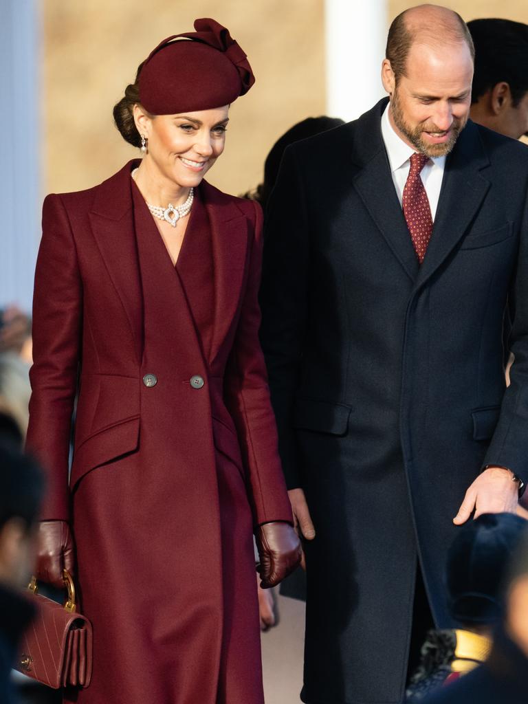 The princess owns only three Chanel handbags, including this one she wore during day one of The Amir of the State of Qatar's visit to the UK in December. Picture: Samir Hussein/WireImage