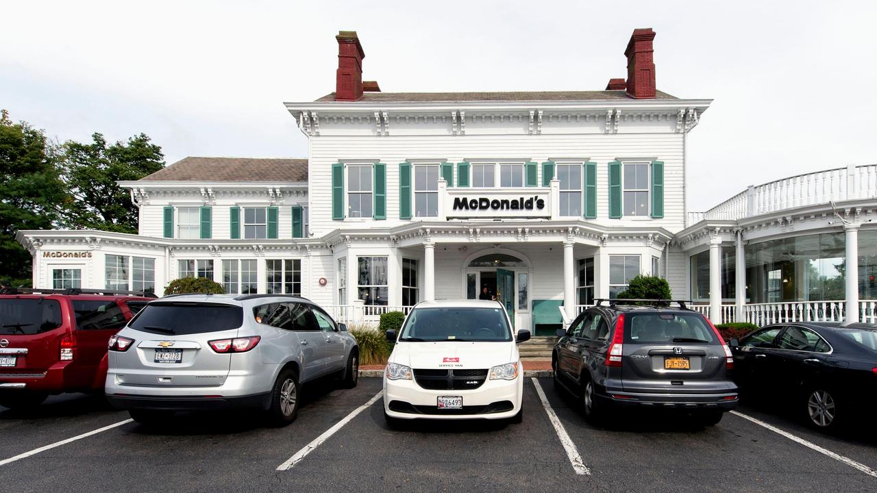 The McDonalds has an almost Hamptons/Georgian feel to it. Picture: Brian Cahn/ZUMA Wire/Alamy Live News.