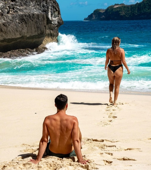 Beach in Nusa Penida, Bali