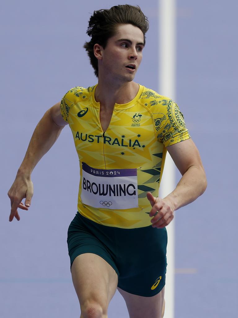 Browning is the second fastest Aussie ever. Pic: Michael Klein