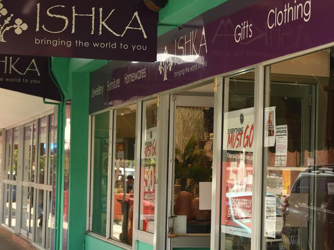 Ishka in Lismore starts its clearance sales. Photo: Marc Stapelberg