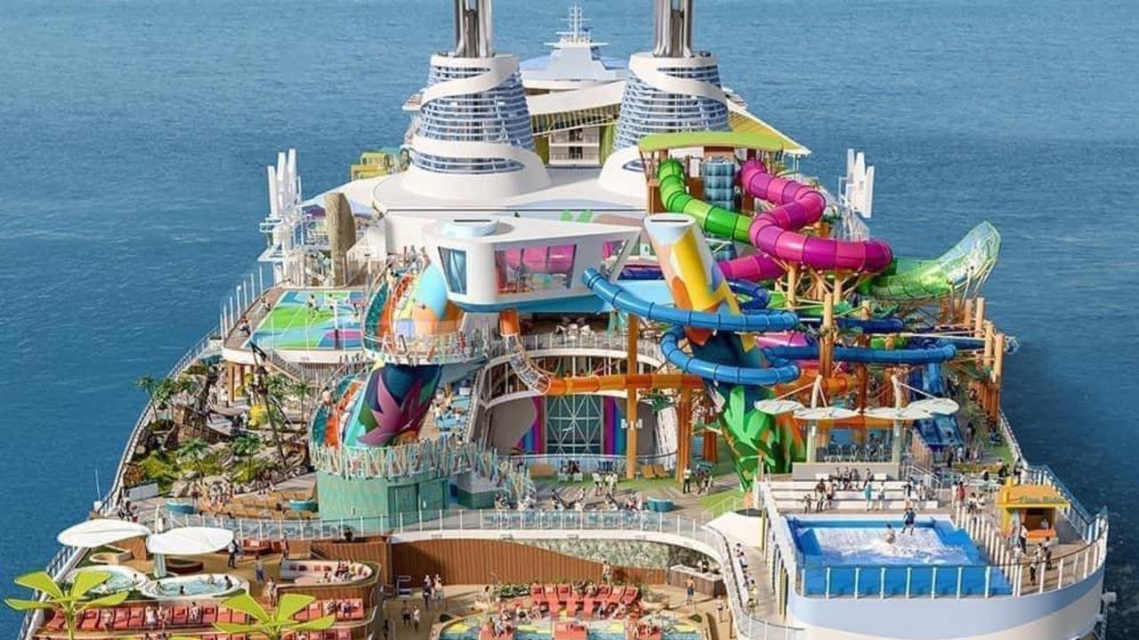 Icon of the Seas is the world's largest cruise ship. Picture: Royal Caribbean International.