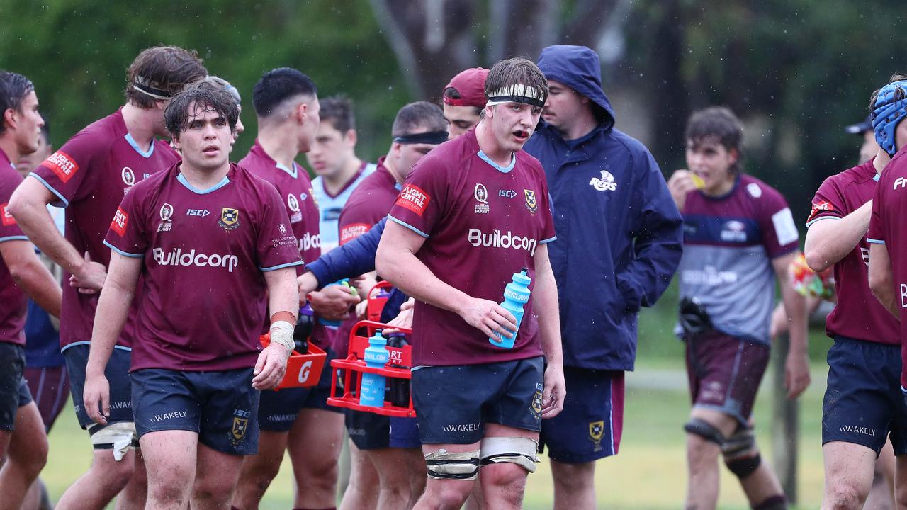 Action from the Colts 1 rugby union match between Norths and University in Wavell Heights. Picture: Tertius Pickard
