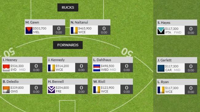 The ruck division is set and forget, but the forward line is anything but.