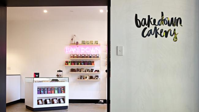 New artisanal chocolate shop Bakedown Cakery in St Leonards. Picture: Adam Yip.