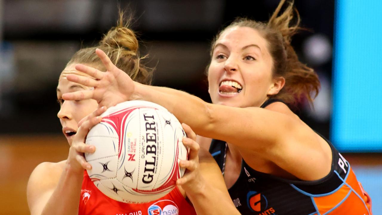 NSW Swifts vs. Greater Western Sydney Giants: Super Netball star Jo ...