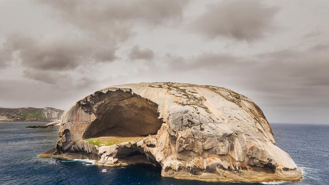 Skull Rock off Wilsons Promontory. Picture: Pennicott Wilderness Journeys