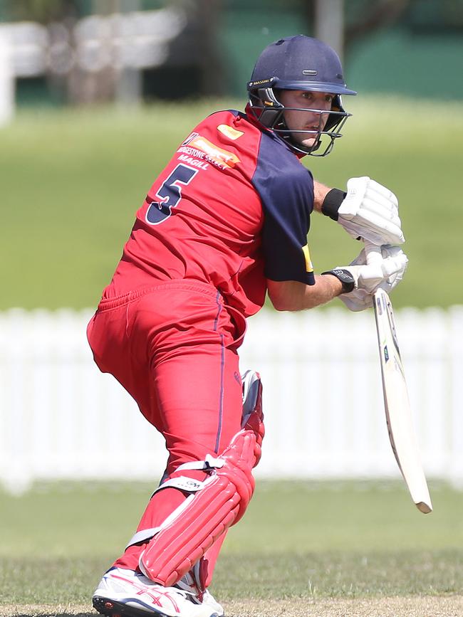 Michael Cranmer om action for East Torrens. Picture: Stephen Laffer