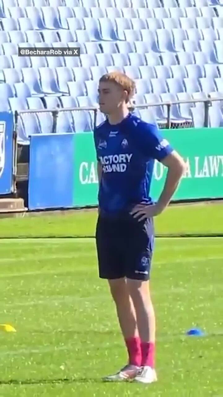 Lachlan Galvin spotted at Bulldogs training before signing news