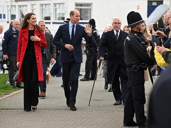 The Prince and Princess of Wales return to Wales for the first time since taking over the role from King Charles. Picture: Getty Images