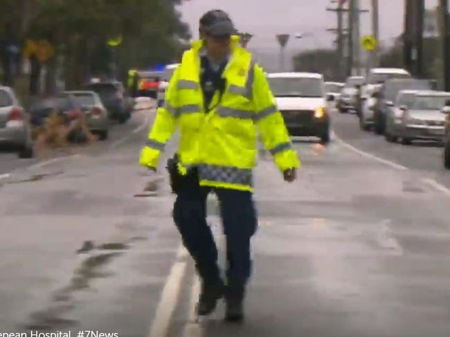 A massive police operation is under way after a shooting at Nepean Hospital.