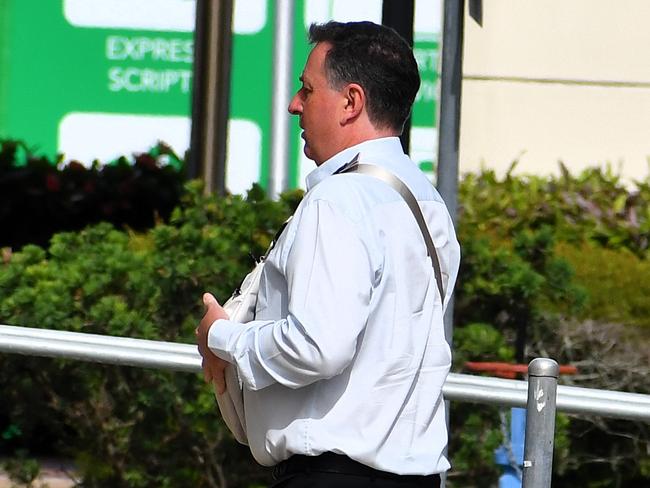 Father Damien McGrath pleaded guilty in the Ingham Magistrates Court to the sole charge of driving over the general alcohol limit on Townsville Road at 9am on January 11. Picture: Cameron Bates