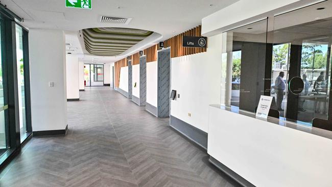 The reception area inside the new wing of the Queen Elizabeth Hospital. Picture: NCA NewsWire / Brenton Edwards