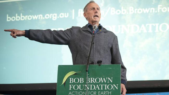 Bob Brown hailed the decision as ‘huge’, saying it has repercussions across the country. Picture: Chris Kidd