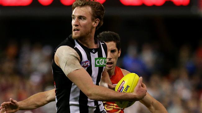 Lachie Keeffe has been an important part of Collingwood’s backline. Picture: Adam Head